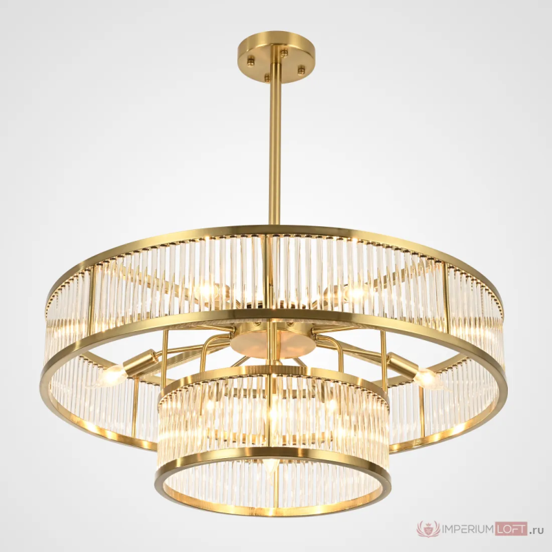 Люстра на штанге ImperiumLoft RH Marais Round Chandelier D80 147903-22 в Санкт-Петербурге
