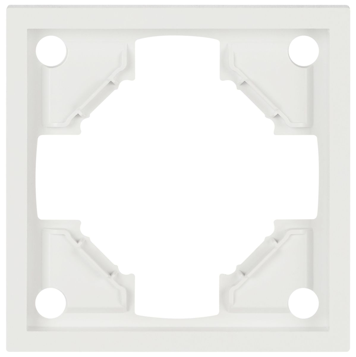 Рамка для розеток и выключателей ЭРА Galaxy 15-5001-01 на 1 пост белый Б0070834 в Санкт-Петербурге