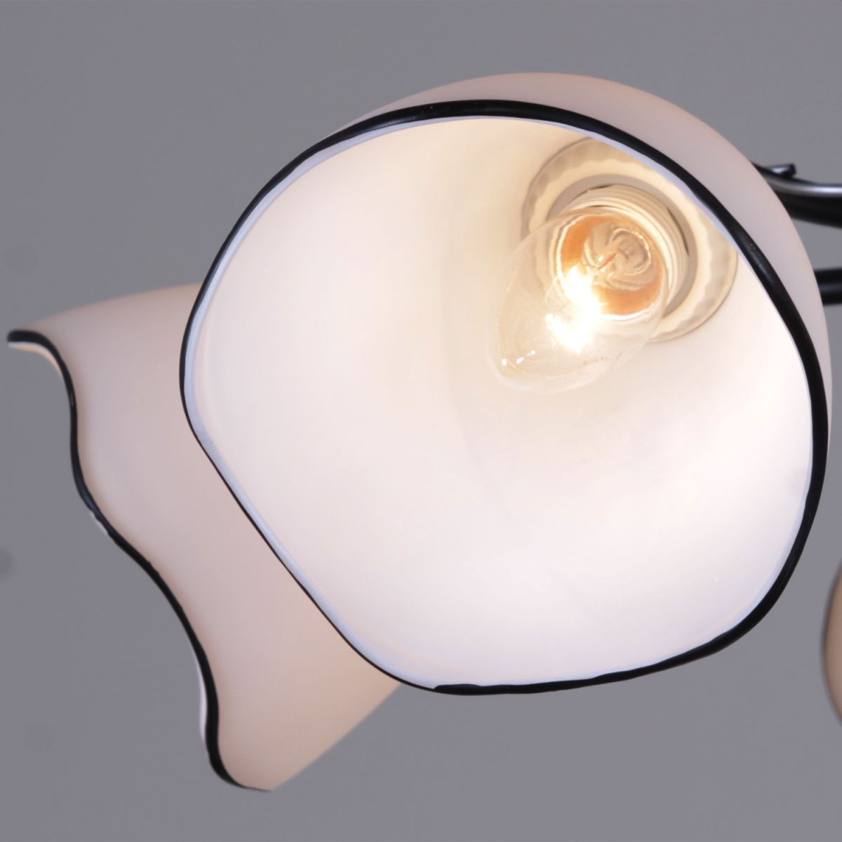 Потолочная люстра Reluce 79360-0.3-05 BK+CR в Санкт-Петербурге