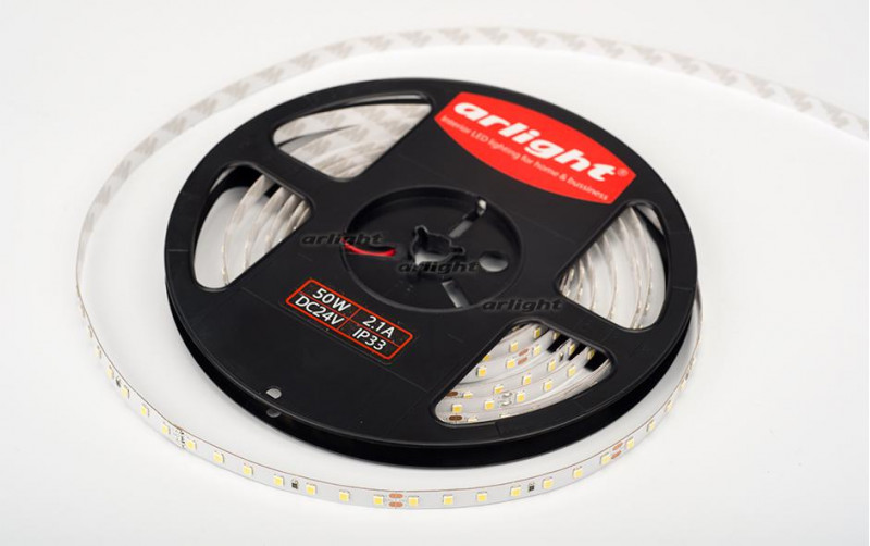 Светодиодная лента Arlight RT 2-5000 24V White6000 1.6x (2835, 490 LED, PRO) 019913(B) в Санкт-Петербурге