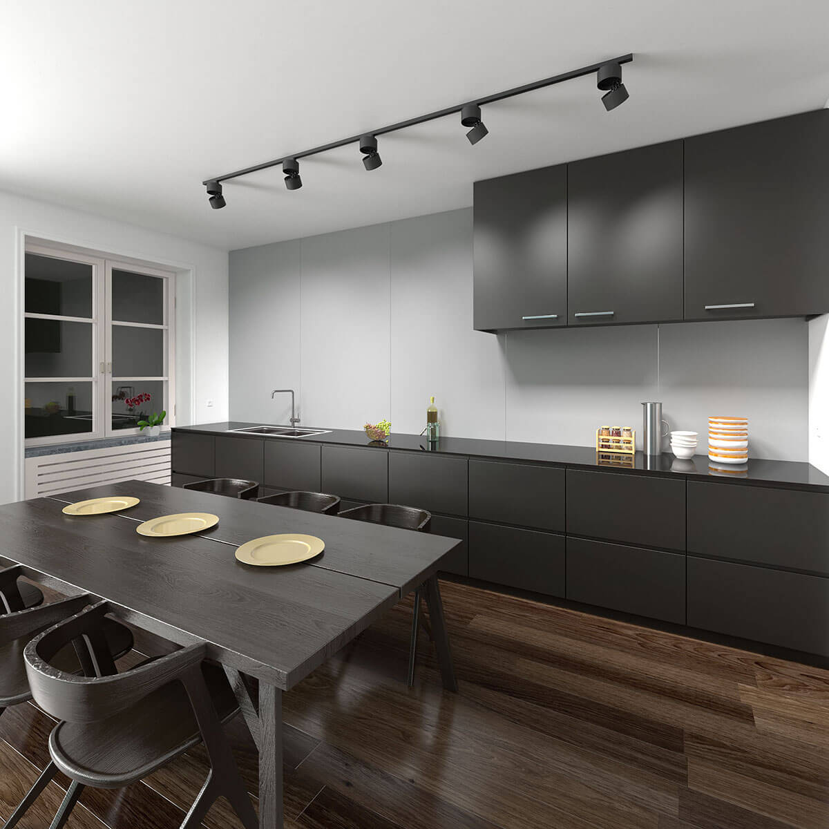 Трековый светодиодный светильник Elektrostandard Klips Черный 15W 4200K LTB21 4690389122187 в Санкт-Петербурге