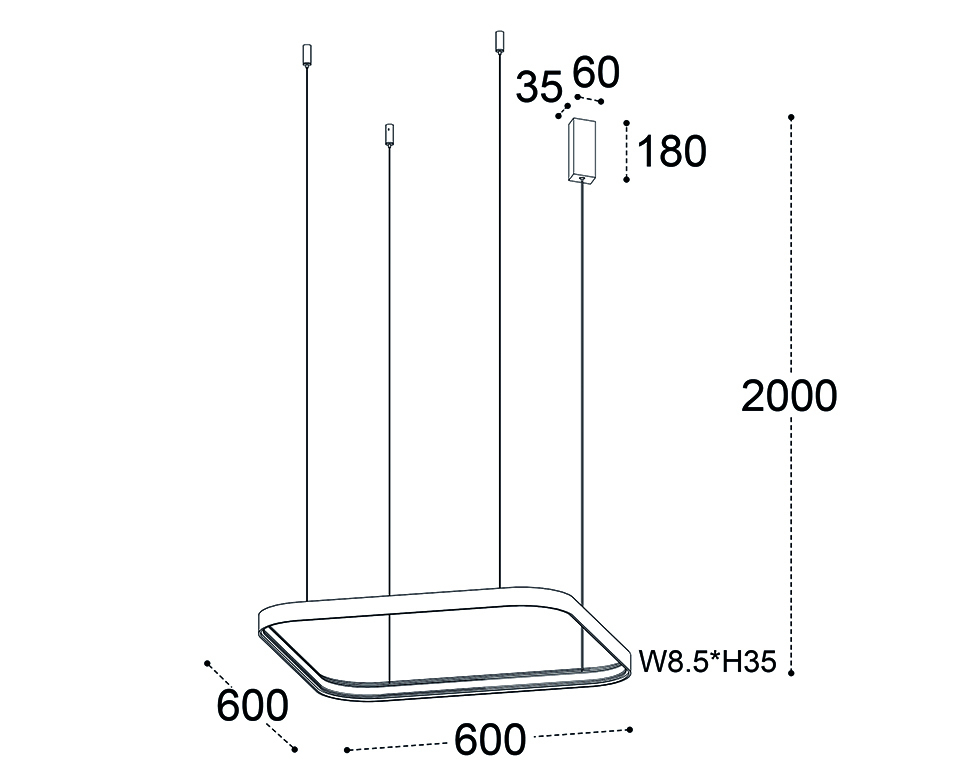 Подвесная люстра Italline IT013-6031 white 3000K в Санкт-Петербурге