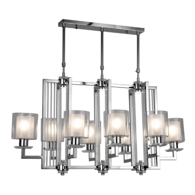 Подвесная люстра Lumina Deco Manhattan LDP 8012-8 PR CHR в Санкт-Петербурге