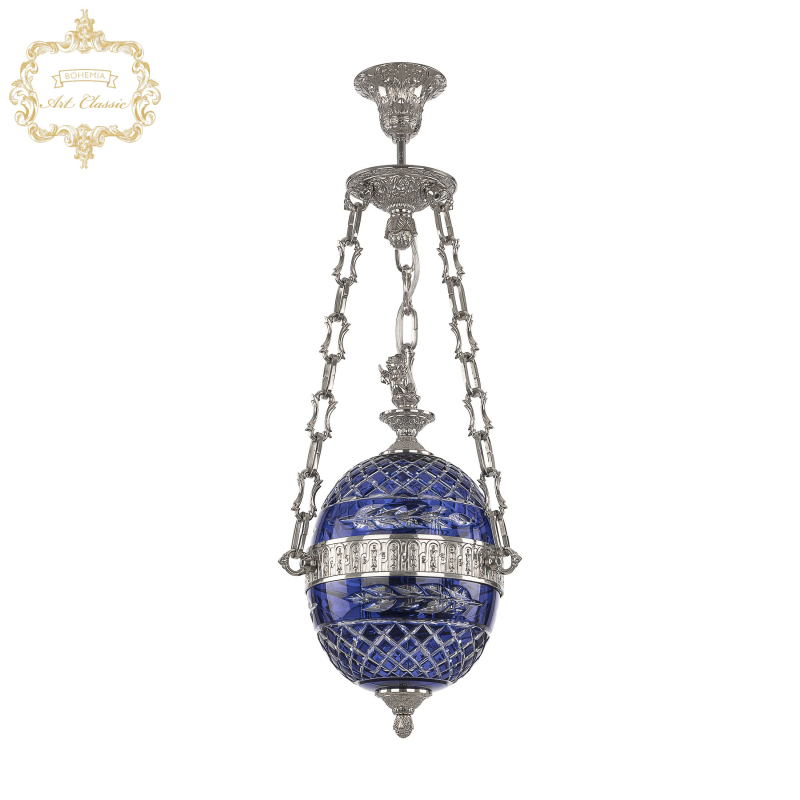 Подвесной светильник Art Classic 34.1000P.20.Ni.Clear-Blue.H-1J.FA3S в #REGION_NAME_DECLINE_PP#