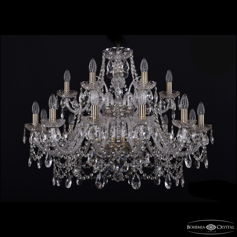 Подвесная люстра Bohemia Ivele Crystal 1411/12+6/300/2d Pa в Санкт-Петербурге