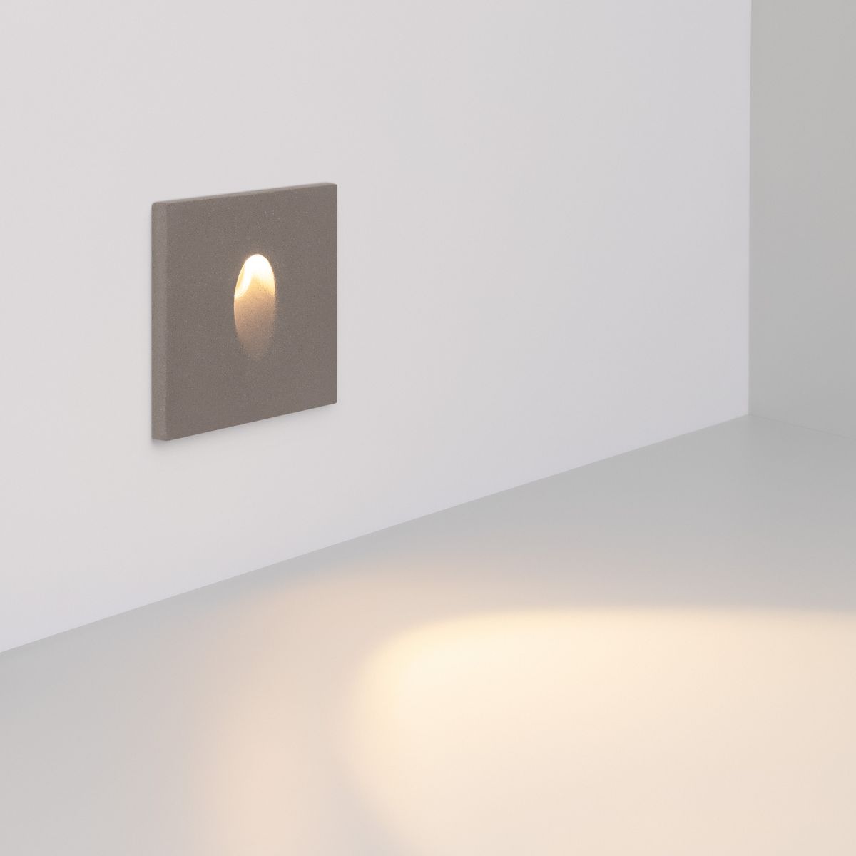 Светильник для ступеней Arlight LT-TIE-S100-3W Warm3000 (GR, 45x70 deg, 230V) (IP65 Бетон) 050876 в Санкт-Петербурге