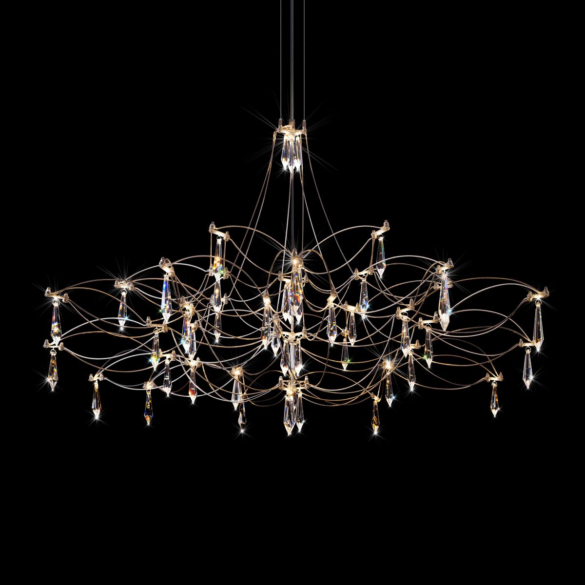 Подвесная люстра Loft IT Mira 10590/1000 Silver Asfour в Санкт-Петербурге
