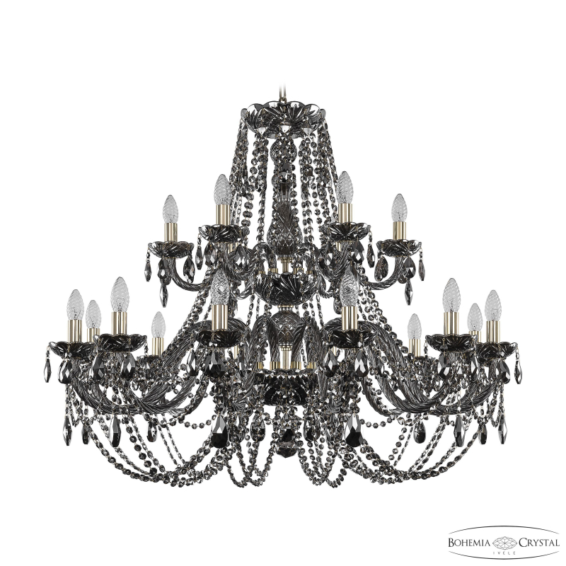 Подвесная люстра Bohemia Ivele Crystal 1406/12+6/360/2d G M781 в Санкт-Петербурге