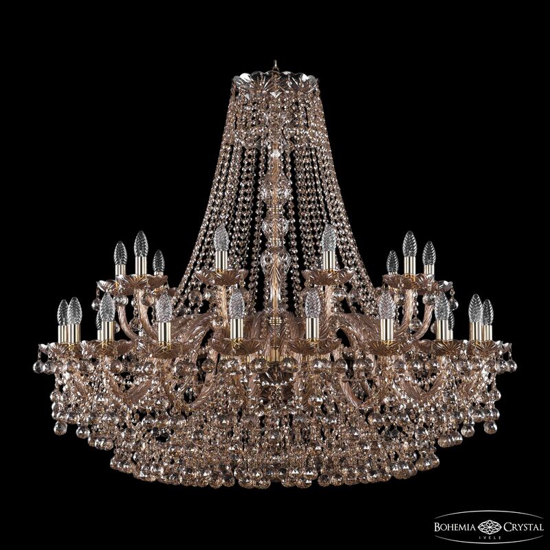 Подвесная люстра Bohemia Ivele Crystal 1409/20+10/400 G M721 в Санкт-Петербурге