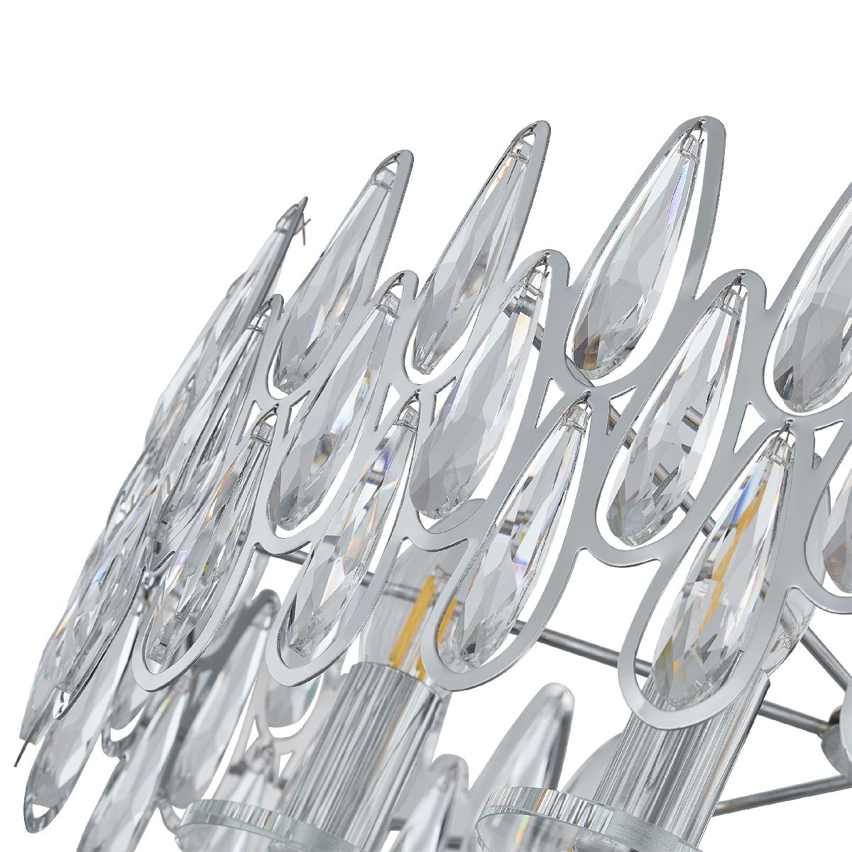 Потолочная люстра Arte Milano Sorrento 372009/8/80/580 CR в Санкт-Петербурге