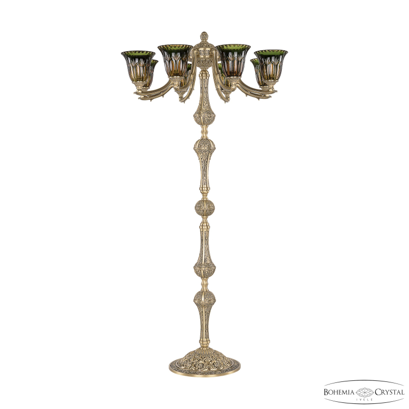 Торшер Bohemia Ivele Crystal Verona 72009T/8/210 FP P2 U Amber-Green/H-1I в Санкт-Петербурге