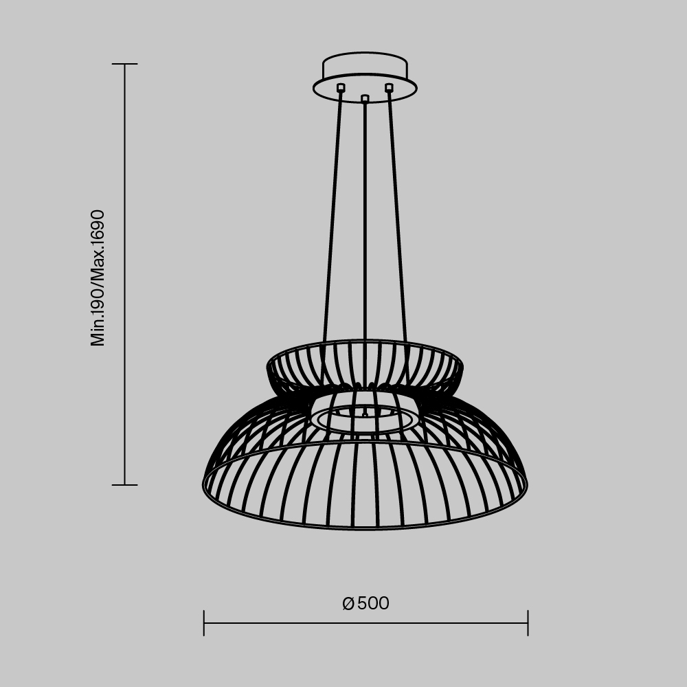 Подвесной светильник Freya Citrus FR5398PL-L6B в Санкт-Петербурге