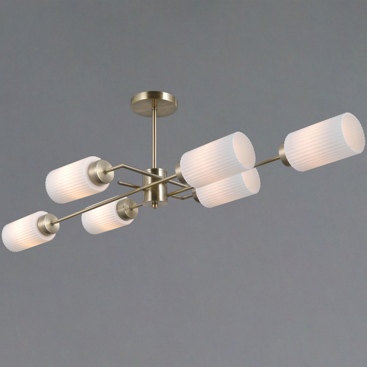 Люстра на штанге Illumico IL0737-6ASQ-25 AB NAPLES в Санкт-Петербурге