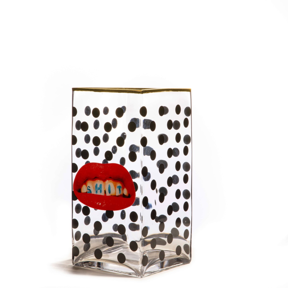 Ваза Shit Pois Big Seletti Toiletpaper Glass Vase 14150 в Санкт-Петербурге