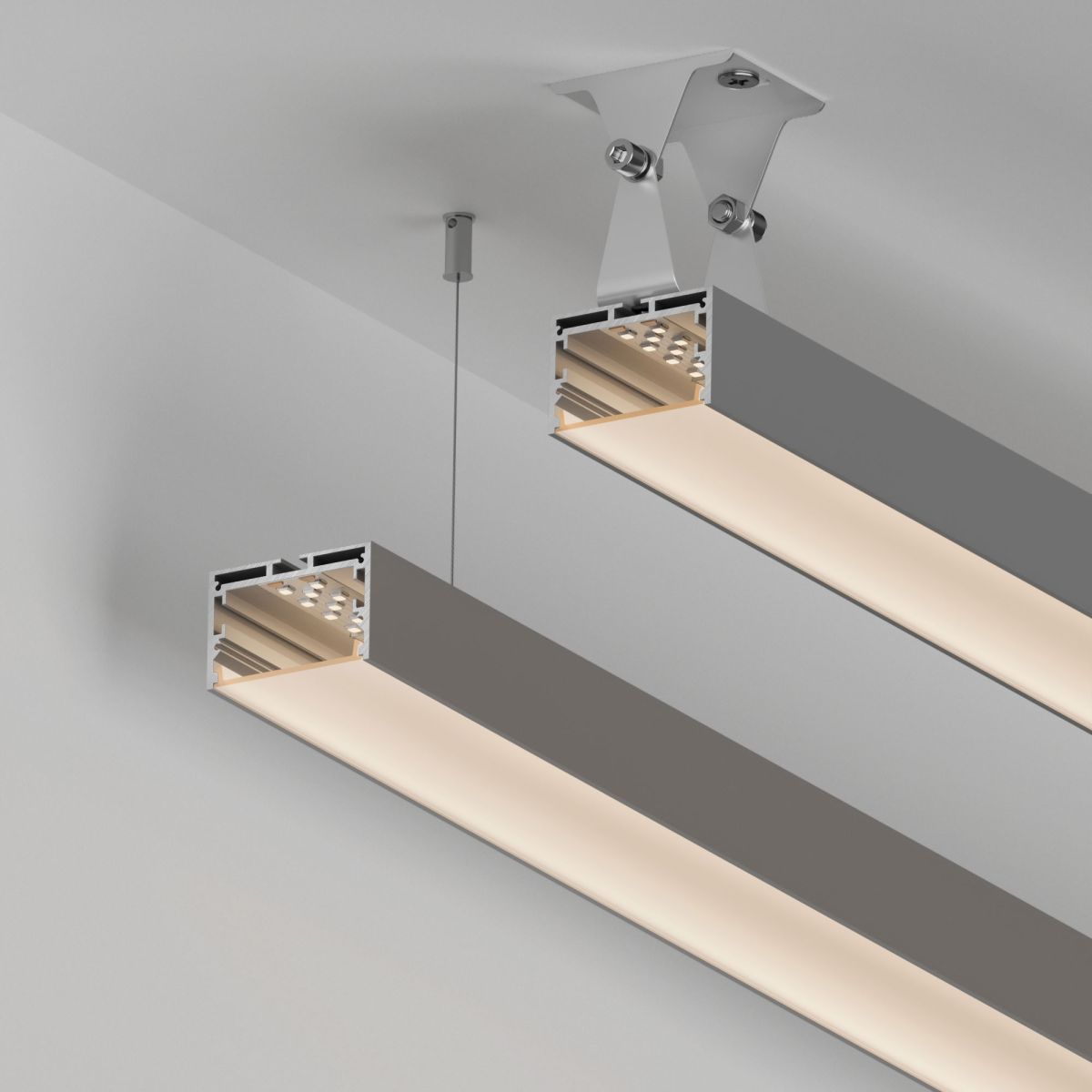 Профиль Arlight SL-LINE-4932-3000 ANOD (BY) (Алюминий) 061368 в Санкт-Петербурге