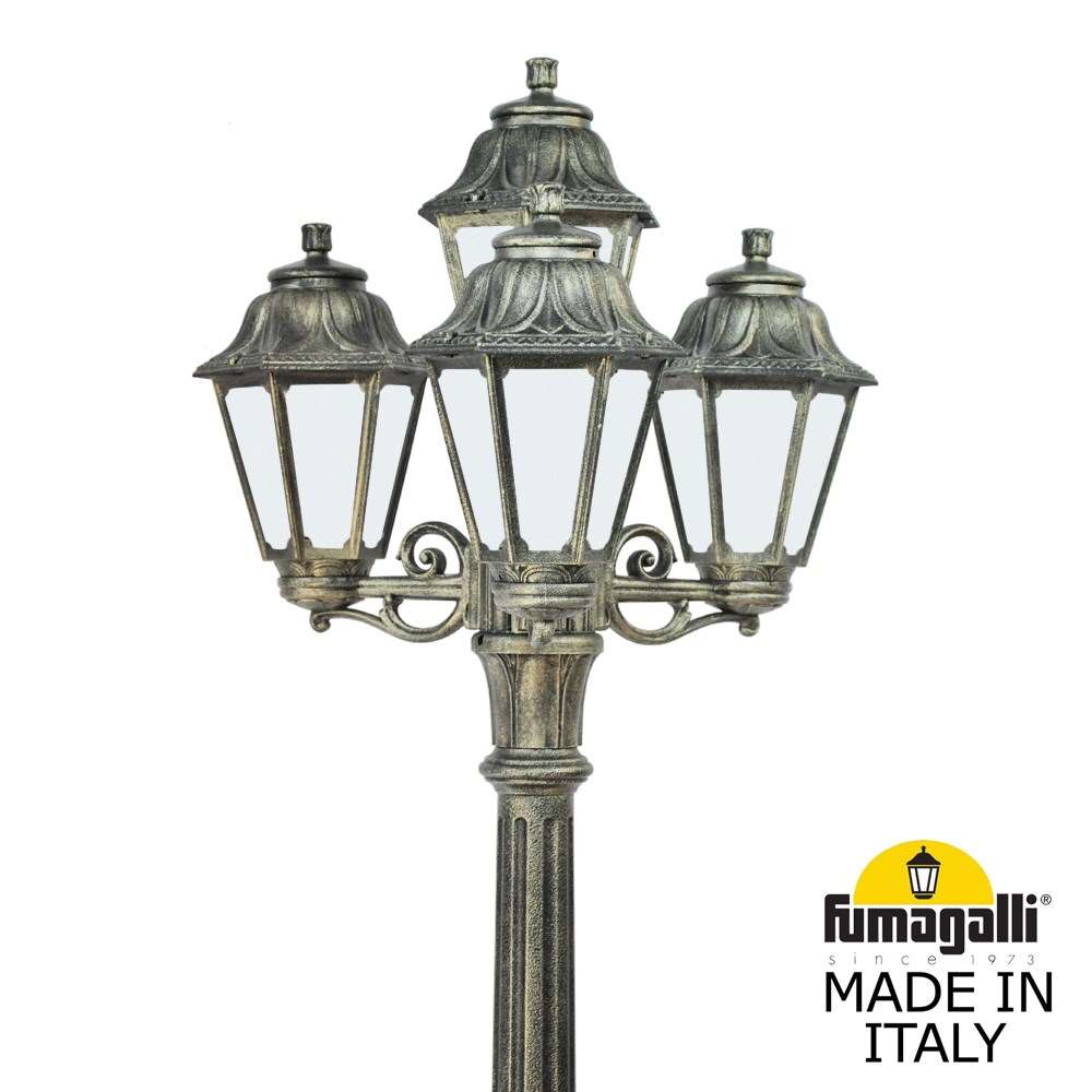Садово-парковый светильник Fumagalli ARTU BISSO/ANNA 3+1 E22.158.S31.BYE27 в Санкт-Петербурге