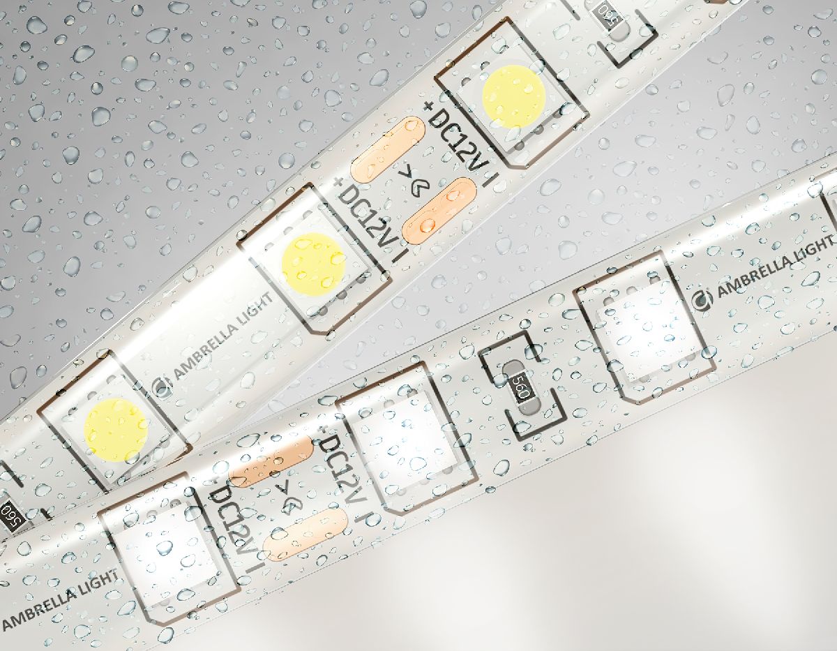 Светодиодная лента Ambrella Light LED Strip 12В 5050 14,4Вт/м 4500K 5м IP65 GS2102 в Санкт-Петербурге