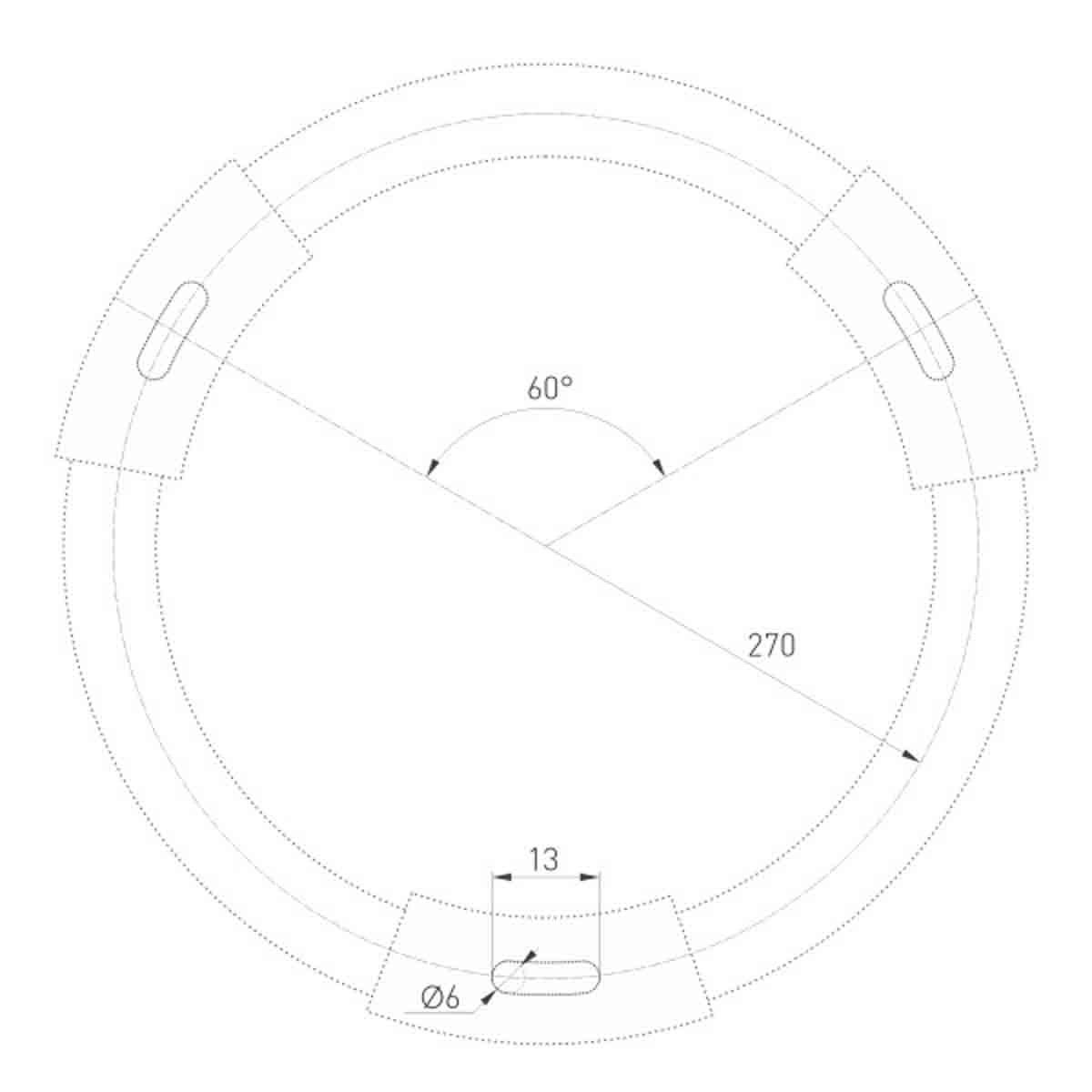 Потолочный светильник Arlight SP-Rondo-R600-60W Day4000 034825 в Санкт-Петербурге