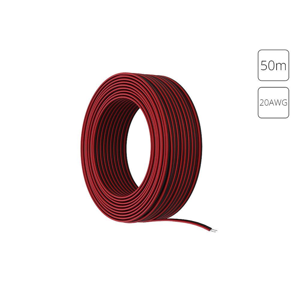Провод 2-жильный для одноцветной светодиодной ленты 50м, 20AWG Arte lamp Strip-Accessories A20-2W в #REGION_NAME_DECLINE_PP#