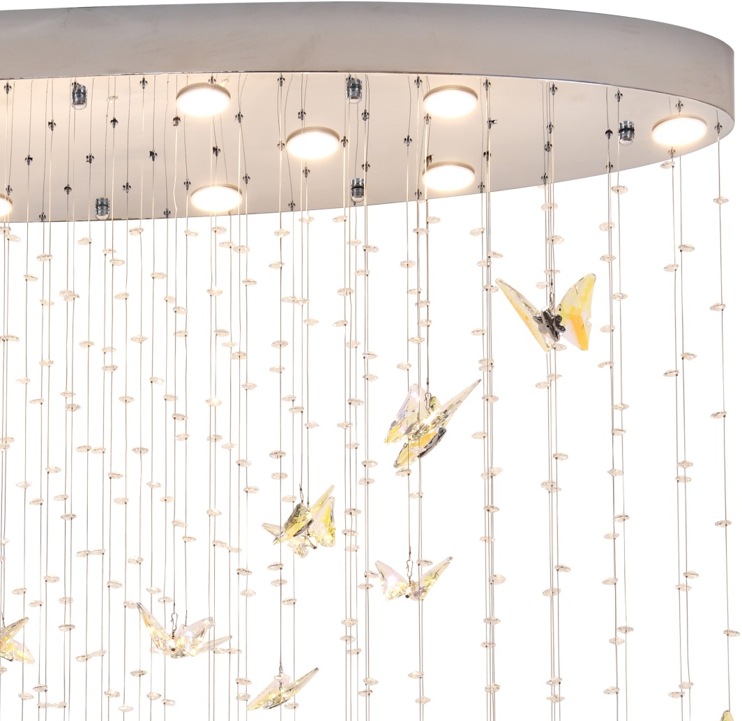 Подвесная люстра Stilfort Кристал Флайт 2201/09/12PL в #REGION_NAME_DECLINE_PP#