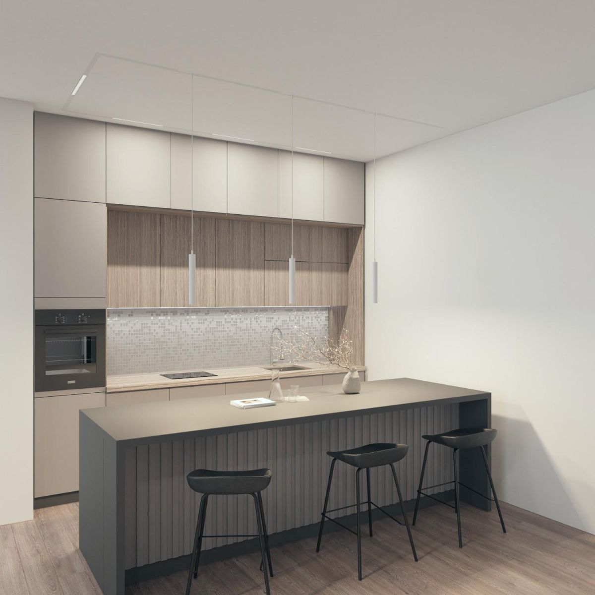 Трековый однофазный светильник Denkirs Simple Grill DK8201-WH в Санкт-Петербурге