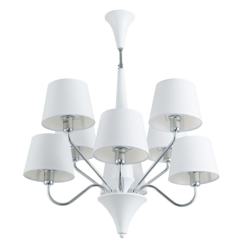 Подвесная люстра Arte Lamp A1528LM-8WH в #REGION_NAME_DECLINE_PP#