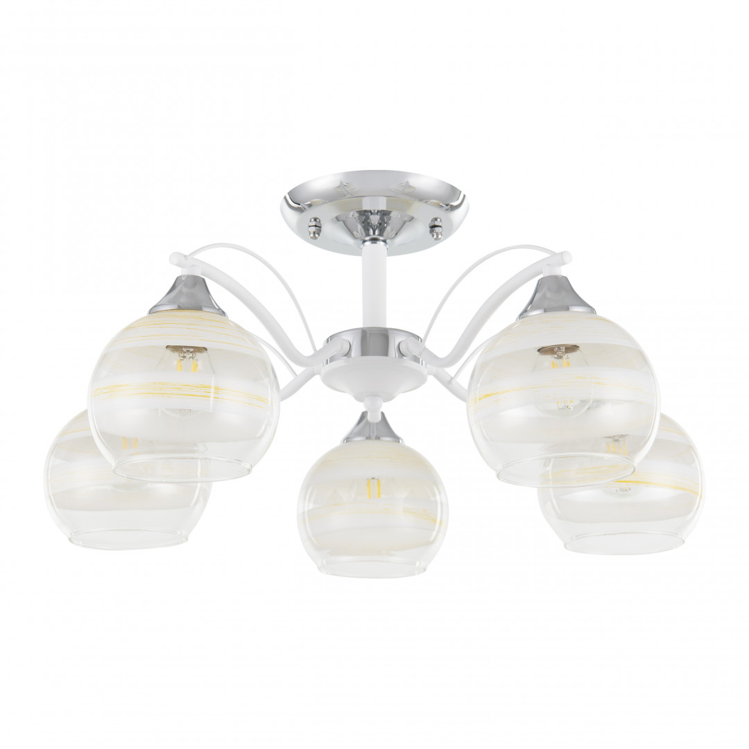 Потолочная люстра Arte Milano Napoli 326503/5 CR+WH в Санкт-Петербурге