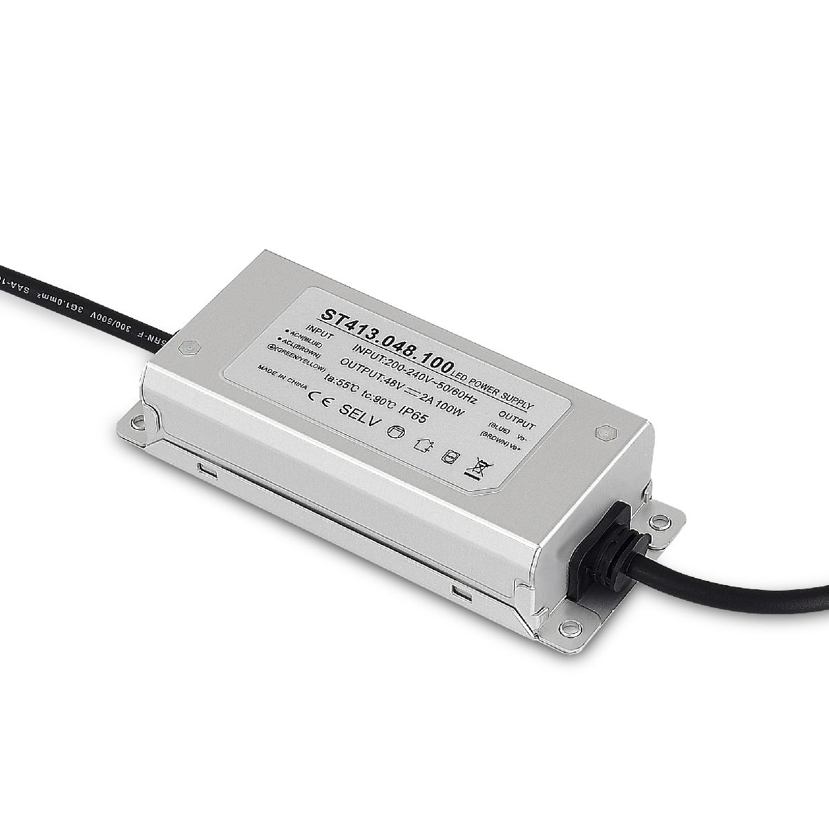 Блок питания ST Luce Band 100Вт DC48В 2А IP65 ST413.048.100 в #REGION_NAME_DECLINE_PP#
