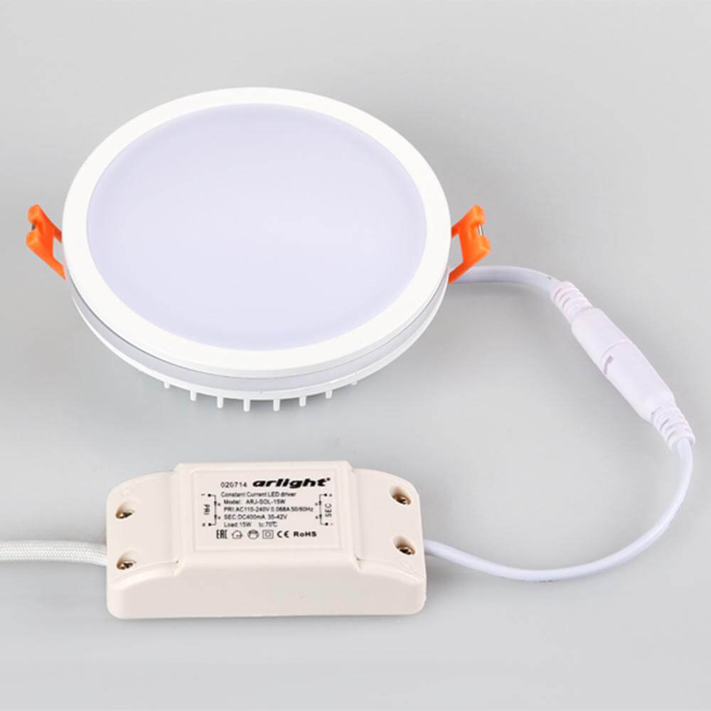 Влагозащищенный светильник Arlight LTD-115SOL-15W Day White 020709 в Санкт-Петербурге