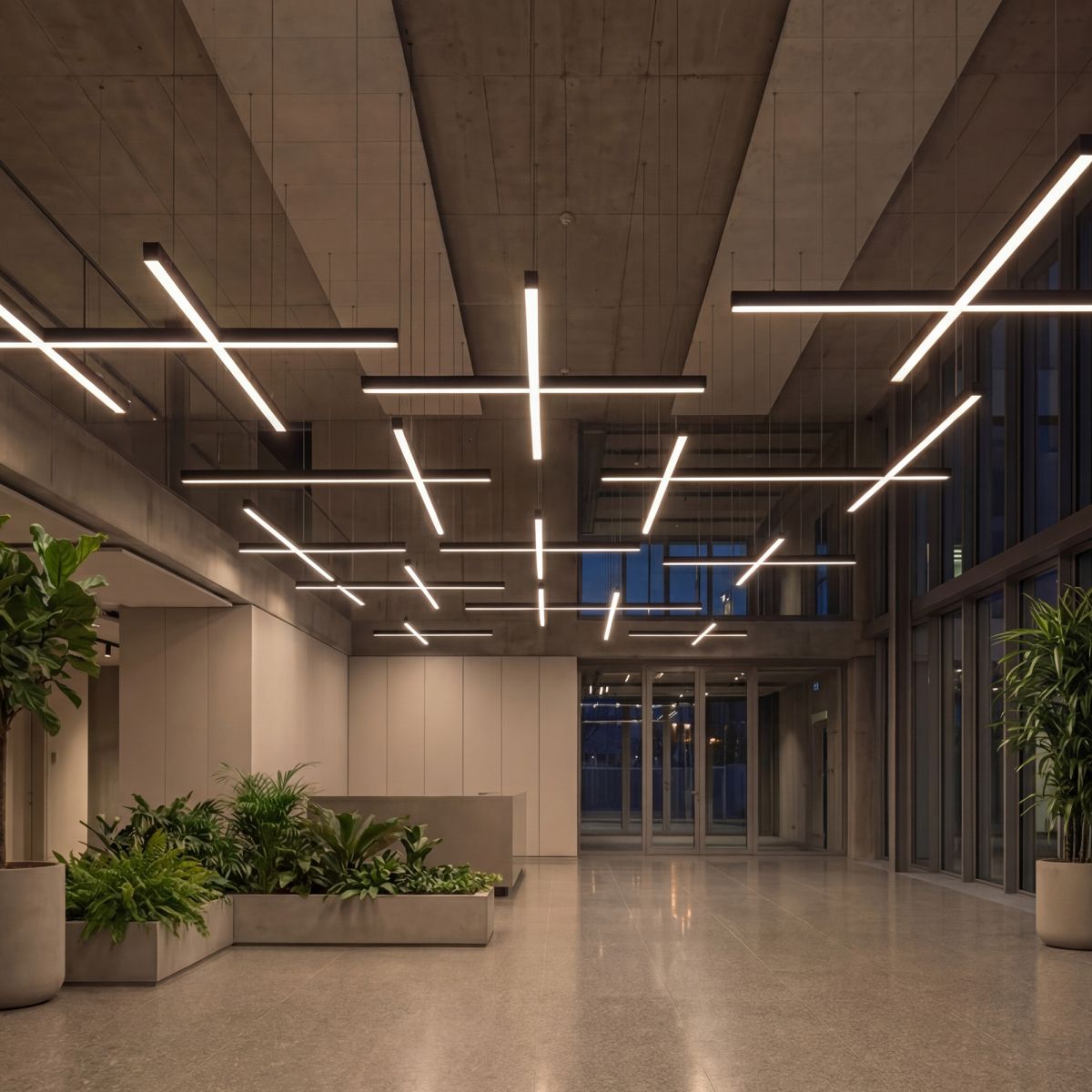 Модульный светильник X-образный Uniel ULO-N11X-12W/6500K IP40 BLACK UL-00013262 в Санкт-Петербурге