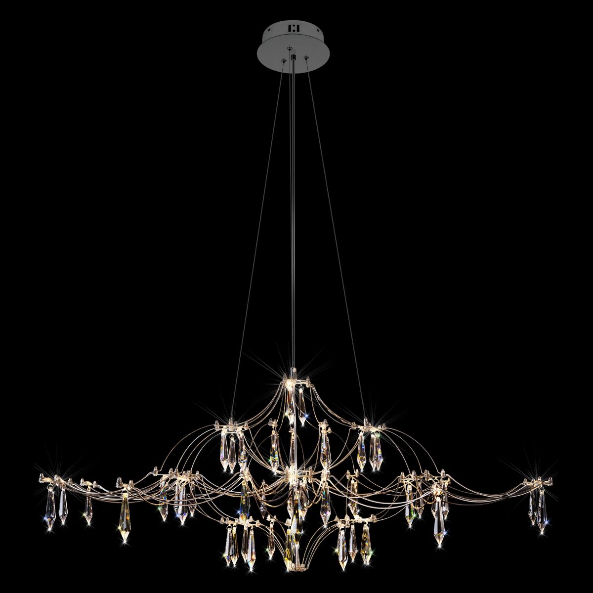 Подвесная люстра Loft IT Mira 10587/1000 Silver Asfour в Санкт-Петербурге