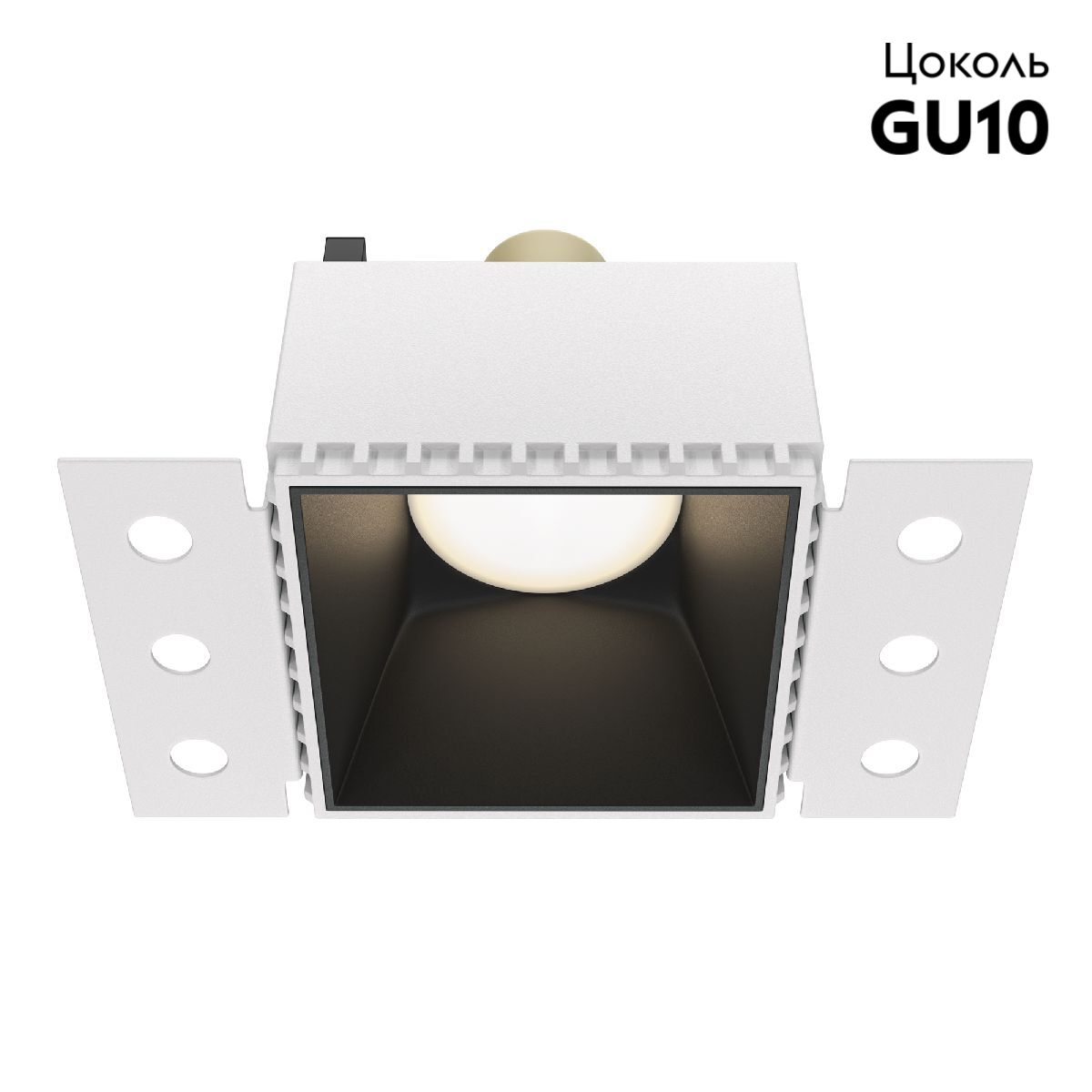 Встраиваемый светильник Maytoni Technical Share DL051-01-GU10-SQ-WB в #REGION_NAME_DECLINE_PP#