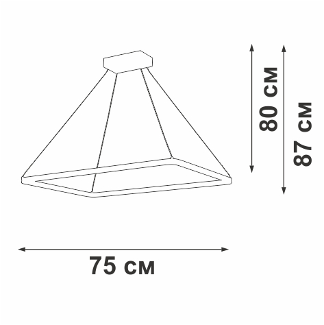 Подвесной светильник Vitaluce V2506DT-1/1S в Санкт-Петербурге