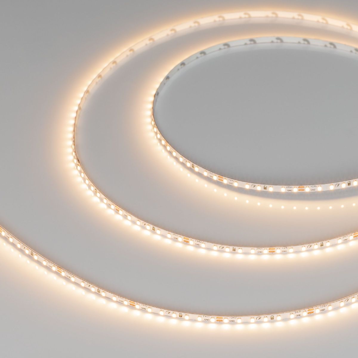 Светодиодная лента Arlight MICROLED-M168-4mm 24V Warm3000 (5 W/m, IP20, 2216, 5m) 046732 в Санкт-Петербурге