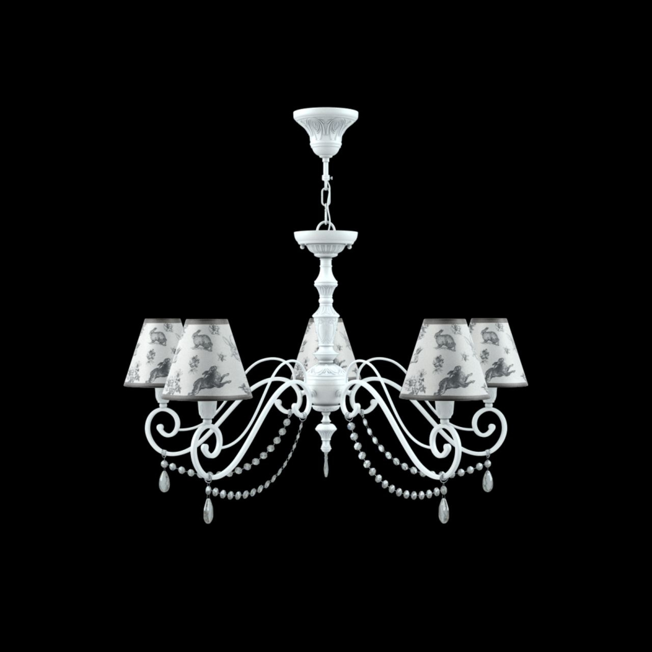 Подвесная люстра Lamp4you Classic E3-05-WM-LMP-O-8-CRL-E3-05-TR-UP в Санкт-Петербурге