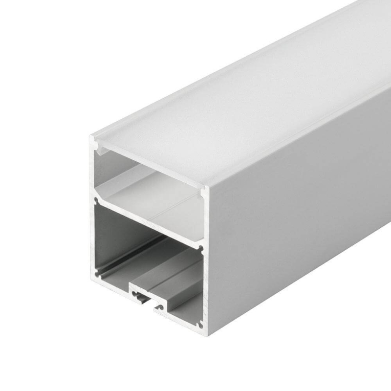 Профиль с экраном Arlight SL-LINE-5050-2500 ANOD+OPAL 020467 в Санкт-Петербурге