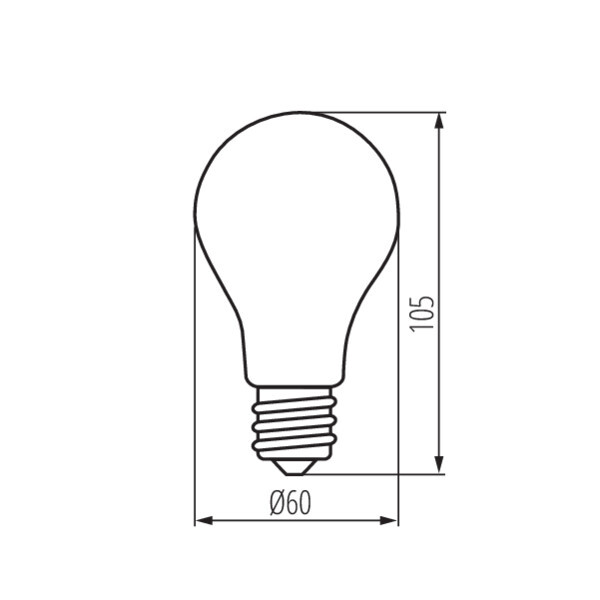 Лампа светодиодная Kanlux Xled E27 7W 2700К 29634 в Санкт-Петербурге