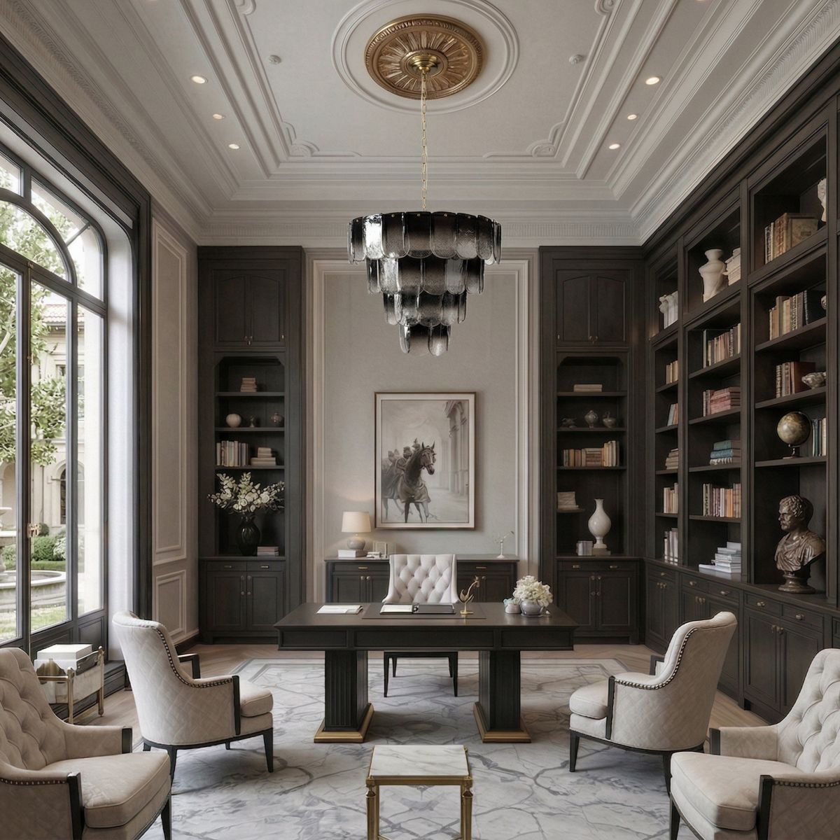 Подвесная люстра LOFT IT Gradient 10482/800 Smoke в #REGION_NAME_DECLINE_PP#