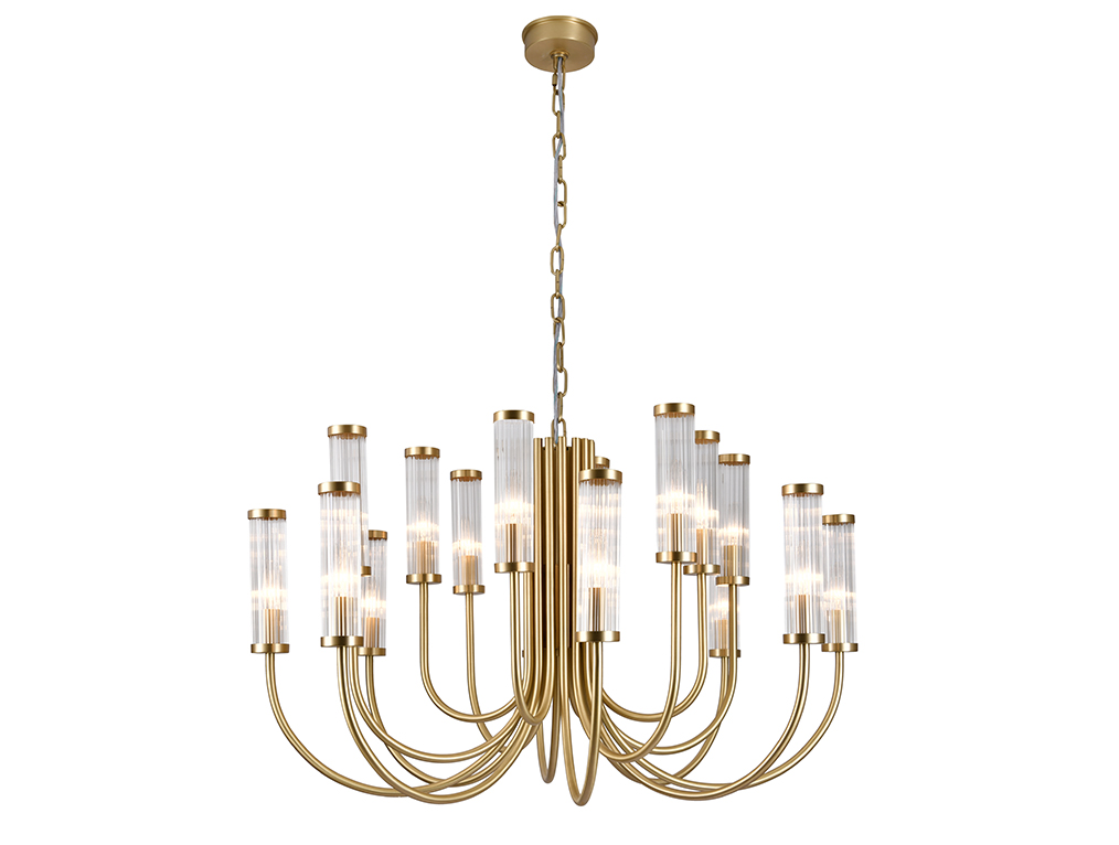 Подвесная люстра Newport 4558+4+4/C brass М0072096 в Санкт-Петербурге
