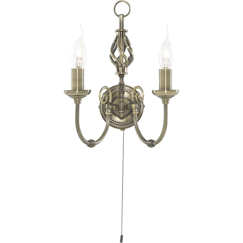 Бра Arte Lamp Zanzibar A8392AP-2AB в Санкт-Петербурге