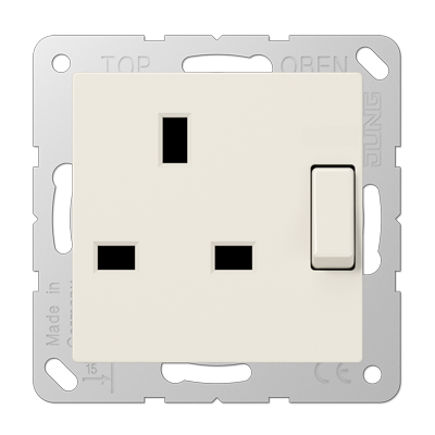 Розетка британского стандарта с выключателем Jung A3171 в Санкт-Петербурге