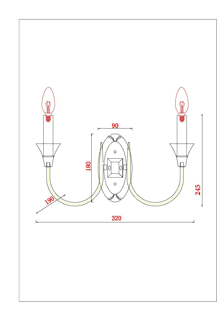 Бра Arte Lamp Collinetta A4094AP-2WH в Санкт-Петербурге