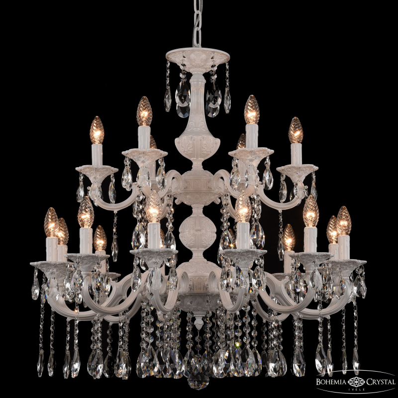 Подвесная люстра Bohemia Ivele Crystal AL78101/12+6/250/2D A WG в Санкт-Петербурге