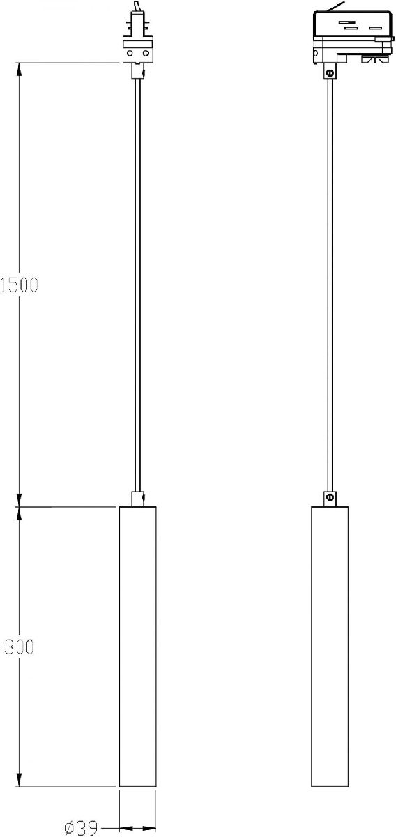 Трековый трехфазный светильник Deko-Light Slim 707133 в Санкт-Петербурге