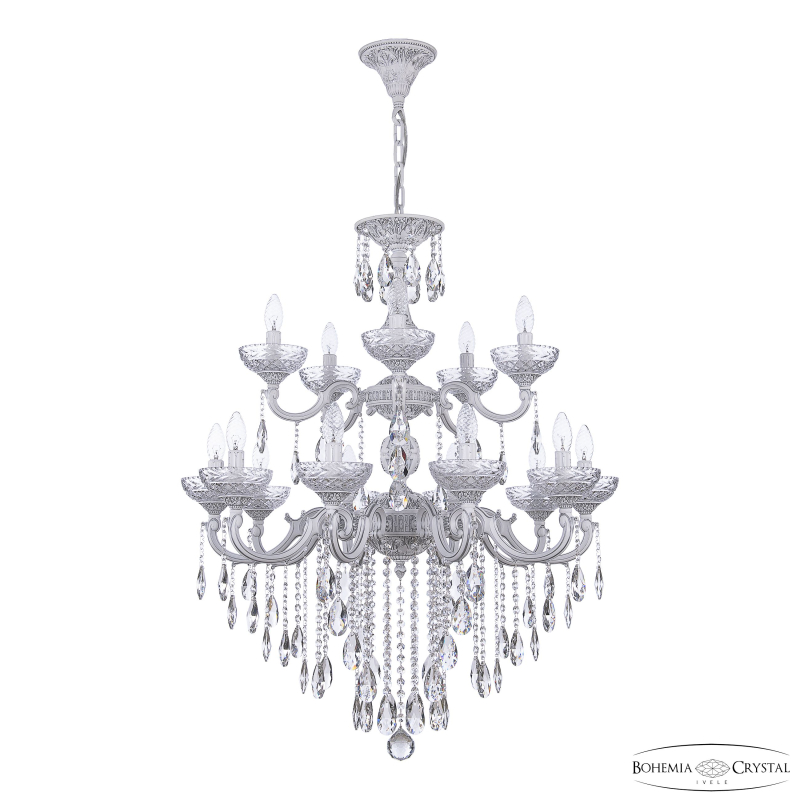 Подвесная люстра Bohemia Ivele Crystal AL78101/10+5/250/2D B WMN P Clear/M-1F в Санкт-Петербурге