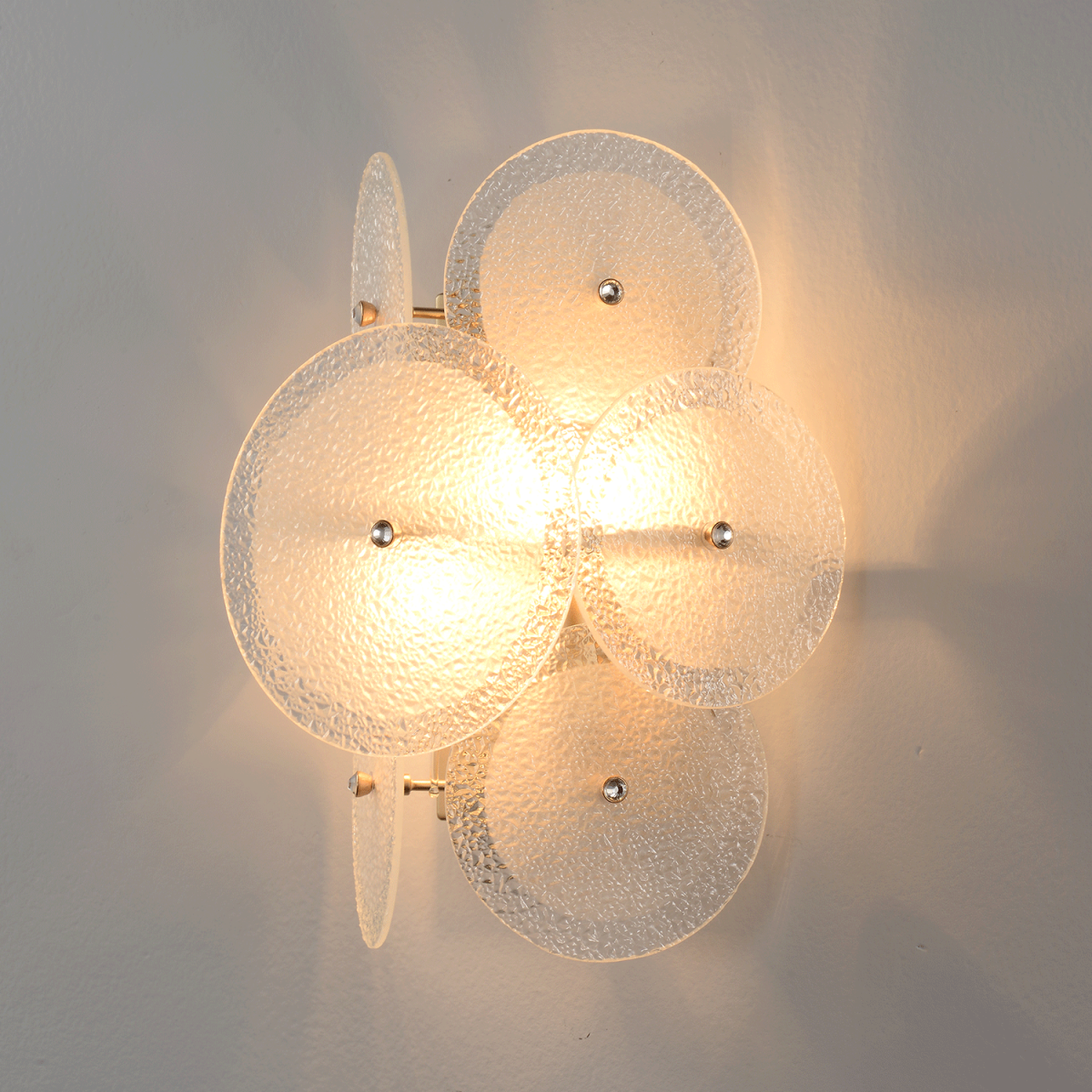 Настенный светильник Crystal Lux DANDELION AP2 GOLD в #REGION_NAME_DECLINE_PP#