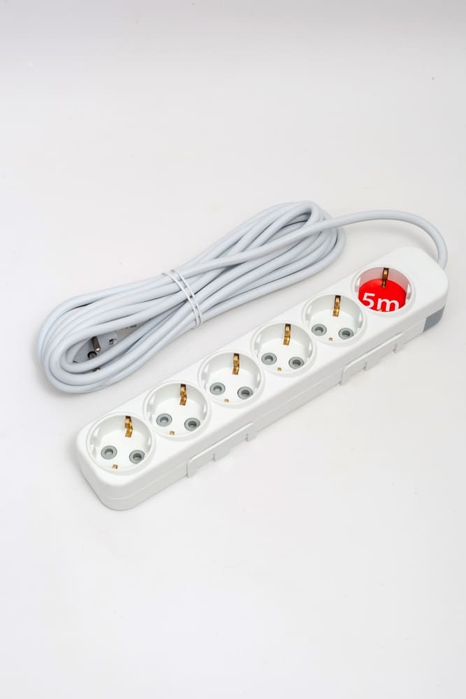 Удлинитель с/з 6вх с защитными шторками ELBI Myra 527-010205-611 в Санкт-Петербурге
