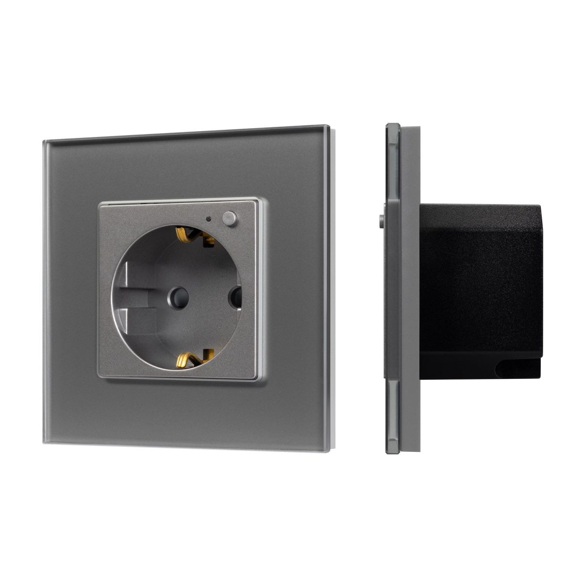 Розетка электрическая с Zigbee управлением Arlight SCT-OMALI-EUZB1-PL-GR (240V, 16A, Zigbee) 050101 в Санкт-Петербурге