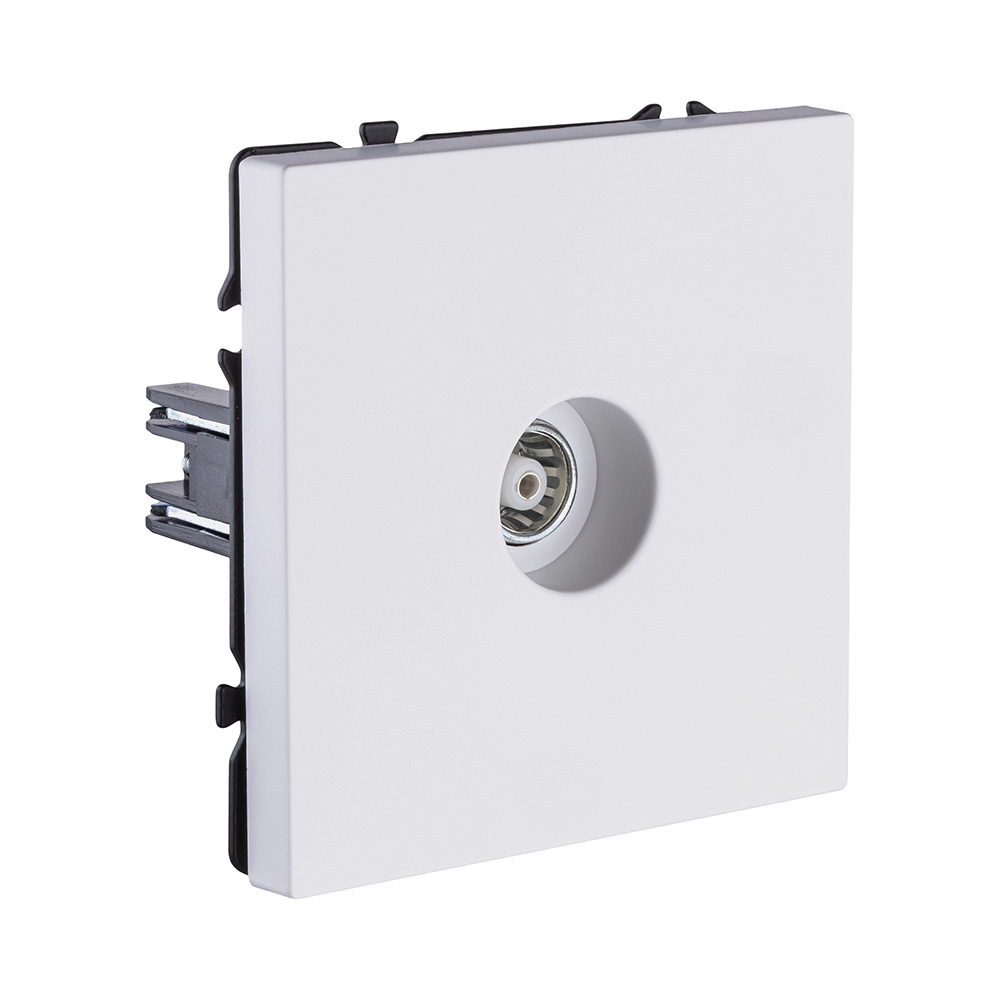 Розетка спутниковая SAT, белый глянцевый Kollinger Eclipse EC-021WG в #REGION_NAME_DECLINE_PP#