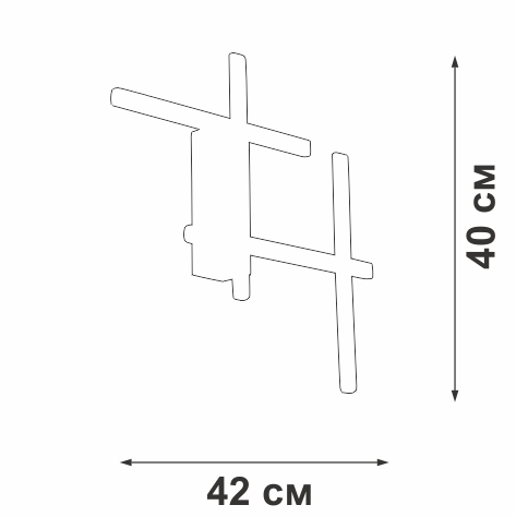 Настенный светильник Vitaluce V3043-1/4A в Санкт-Петербурге